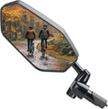 ROCKBROS Bike Bar End Mirrors,Bike Mirror,360°Adjustable Safety Bicycle Rear View Mirror, Anti-glare Blue Len, Cycling Accessories