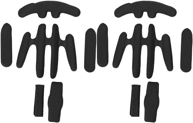 Keenso Bike Helmet Lining Helmets Lining Sponge Pad Helmets Padding Kit,Bike Replacement Universal Foam Pads Set Helmets Lining Sponge Pad for Bike Motorcycle Cycling Helmet Helmet