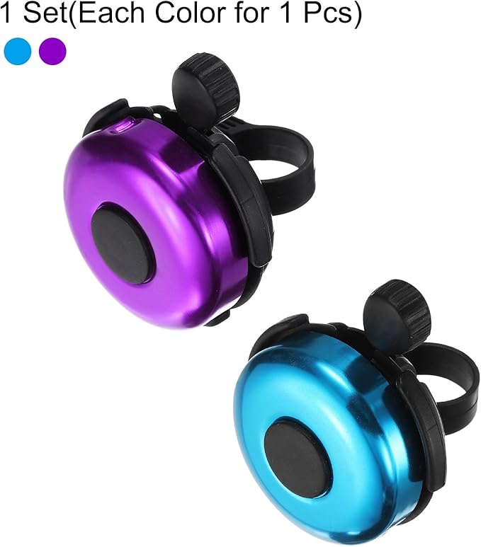 HARFINGTON Bike Bell Classic Bicycle Bell with Loud Crisp Clear Sound Bike Ring Bell Aluminum Bike Accessories
