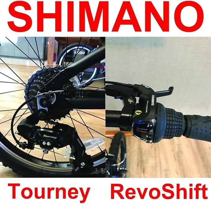 ZiZZO Via 20” Folding Bike-Lightweight Aluminum Frame Genuine Shimano 7-Speed 26lb | Lightweight, Genuine Shimano, 26lb