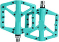 Mountain Bike Pedals Bicycle Pedals MTB Nylon Platform Footrest Flat Mountain Bike Paddle Grip Pedalen Bearings Footboards Cycling Foot Hold Pedals