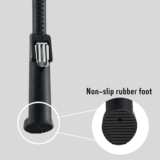 N+1 Adjustable Alloy Rear Side Bike Kickstand- bicycle kickstand for 26"-29" Mountain Bike/Road Bike/BMX/MTB, Adult Bikes and Kid Bikes (KF168)