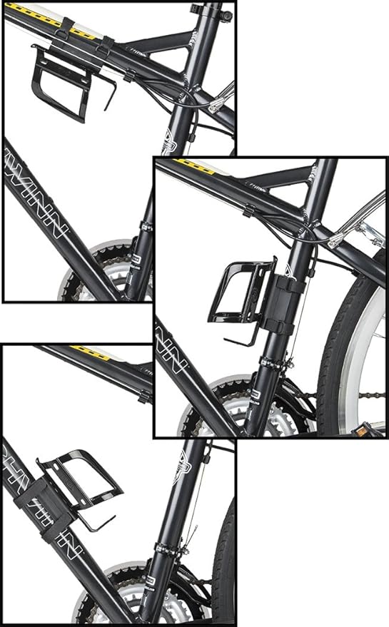 Bell Clinch Universal Mount and Bottle Cage for Bicycles, Black