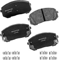 Bendix Premium SBC2302 Ceramic Front Brake Pads for Hyundai Elantra 2021, Sonata 2022-2020, Kia K5 2023-2021