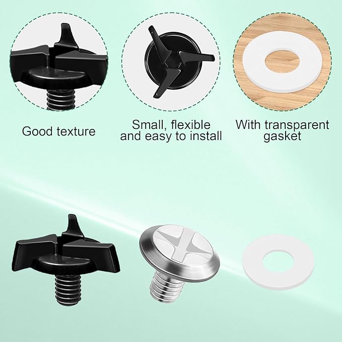 12 PCS Motorcycle Helmet Visor Screws, Motorcycle Helmet Screws with 12PCS Rubber Washers Motorcycles Helmets Accessories Helmets Visor Replacement Set for Motor Bike