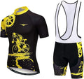 Sportswear Cycling Jerseys Short Sleeve Bike Clothing Bike top Men MTB Jersey Breathable Summer Black