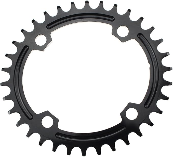 CYSKY 104 BCD Chainring 30T to 52T Narrow Wide Chainring with Sprocket Bolts for 1x Set-up Road Bike Mountain Bike BMX MTB Gravel Ebike
