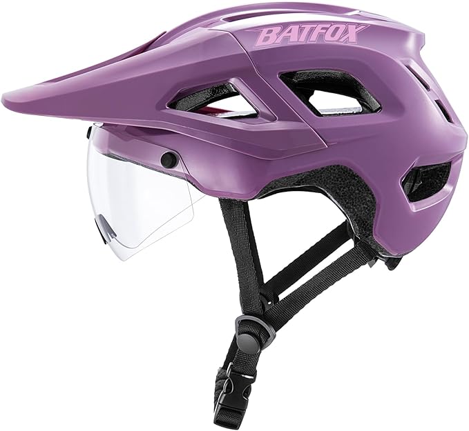 BATFOX NTA 8776 E-Bike & Mountain Bike Helmet for Adults Youth, E-MTB Cycling Helmet for Men Women (52-60CM)