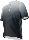 INBIKE Plus Size Cycling Jersey Men 3XL-5XL Bike Shirt for Big and Tall Short Long Sleeve Biking Clothing with Pockets
