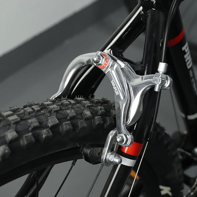 CYSKY Bike Brakes Set, Front and Rear C-Type Brakes Calipers, Include Inner and Outer Cables and Bike Brake Levers Kit for MTB Road Bicycle