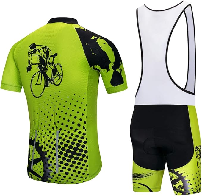 Sportswear Cycling Jerseys Short Sleeve Bike Clothing Bike top Men MTB Jersey Breathable Summer Black