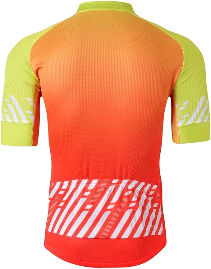 Weimostar Men's Cycling Jersey Men Mountain Bike Jerseys Short Sleeve Tops S-5XL
