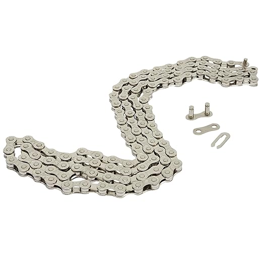 Murtenze 6/7/8 Speed Bike Chain 1/2 x 3/32 Inch 116 Links Bike Chain for Road Mountain Racing Cycling/Bikers