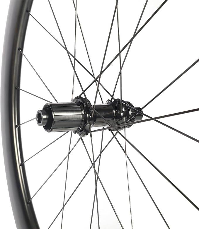 ICAN FL40/50 Max 1347g/1370g/1395g Carbon Disc Road Bike Wheelset 23mm Inner Width 700C 36T Ratchet System Hub