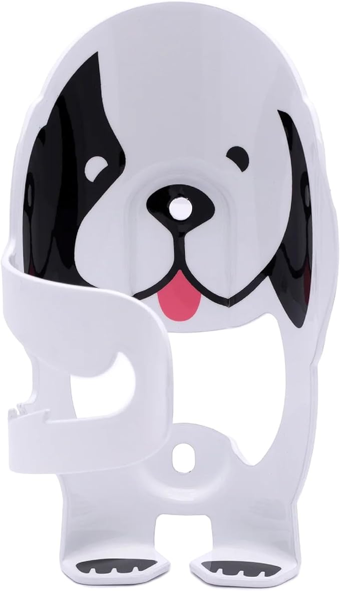 Portland Design Works Water Bottle Cage - Lightweight Water Bottle Holder for Bikes, Very Good Dog Cage, White