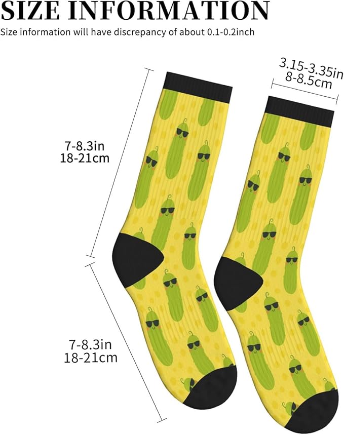 Crew Athletic Socks Funny Crazy Casual Sports Novelty Dress Socks for Women Men Running Hiking