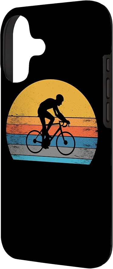Racing Road Bike Vntage Cycling Riding Racing Bike Bicycle Case for iPhone 17