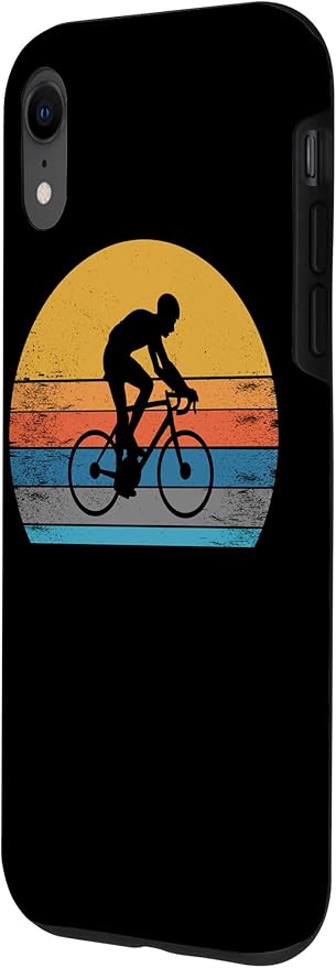 Racing Road Bike Vntage Cycling Riding Racing Bike Bicycle Case for iPhone XR