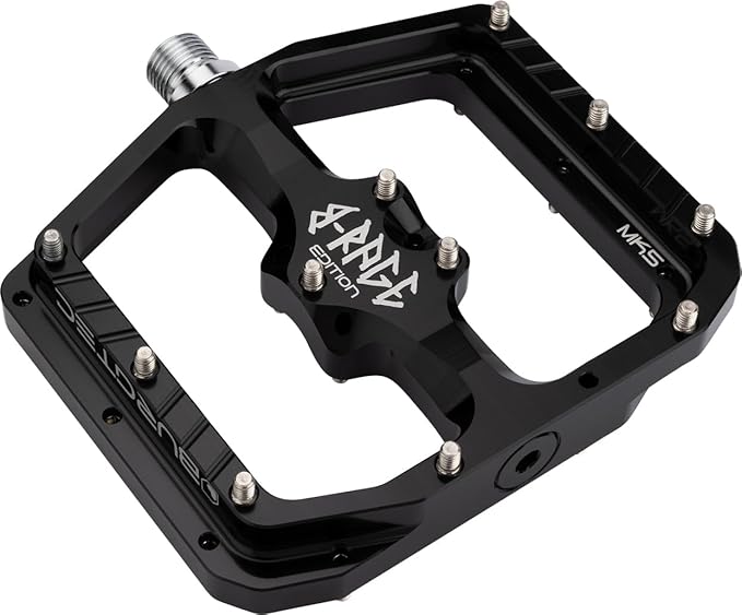 B-Rage Edition MK5 Penthouse Flat Pedals by Burgtec