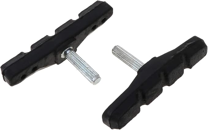 KOCOME V Bike Brake Pads, 1 Pairs V Bike Brake Blocks Set 65mm Road Bike Brake Pads for Mountain Bikes