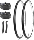 MOHEGIA Road Bike Replacement Tire: 700x25C/700x28C/700Cx35C Folding Bicycle Tire for On City Road Riding