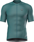 LAMEDA Mens Cycling Jersey Short Sleeve Biking Shirt with 3 Rear Pockets Moisture Wicking Breathable Quick Dry Bicycle Jersey