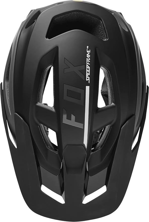 Fox Racing Speedframe Pro Mountain Bike Helmet, Blocked Black, Small