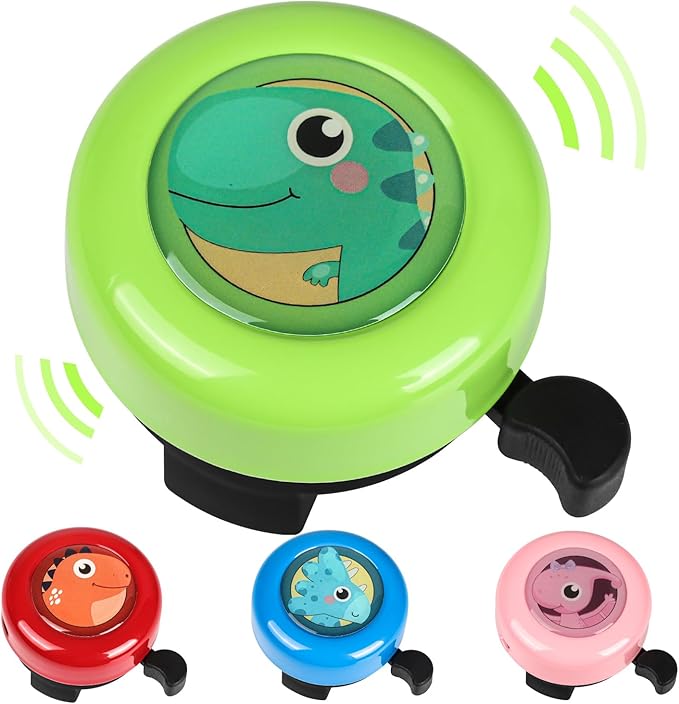 VICTGOAL Bike Bell for Kids with Loud Clear Sound, Bicycle Bell Scooter Bike Horn Ringtone Alert Cute Cycling for Toddler Children Boys Girls
