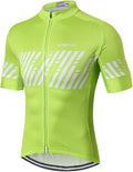 Weimostar Men's Cycling Jersey Men Mountain Bike Jerseys Short Sleeve Tops S-5XL