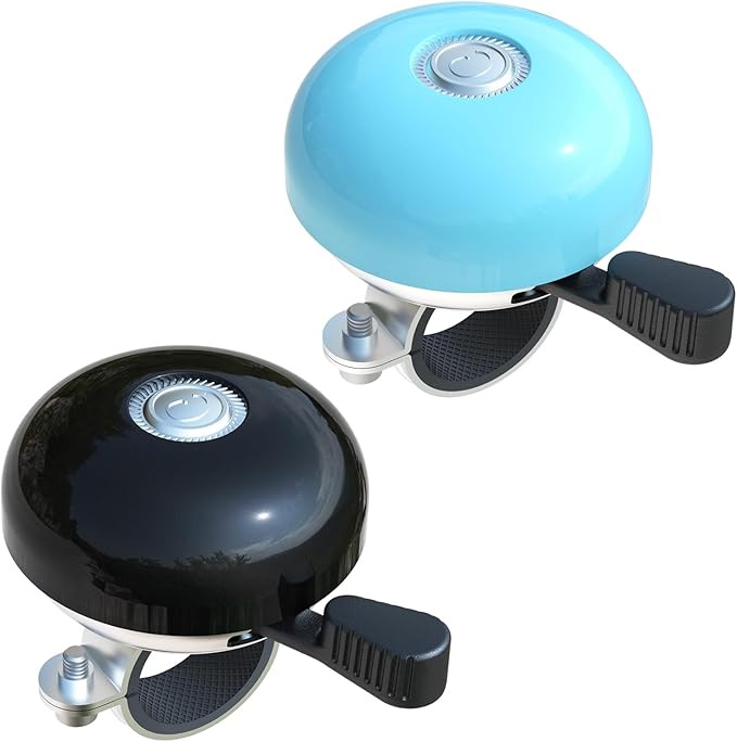 Greallthy Bike Bell Classic Bike Bells for Adults Kids, Bicycle Bell for Handlebars Adult, Loud Sound Beach Cruiser Mountain Bike Bell Accessories.