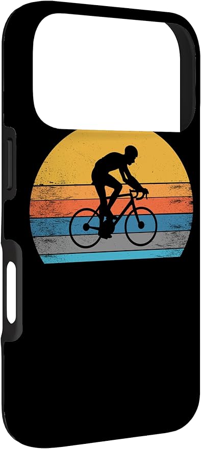 Racing Road Bike Vntage Cycling Riding Racing Bike Bicycle Case for iPhone 17 Pro