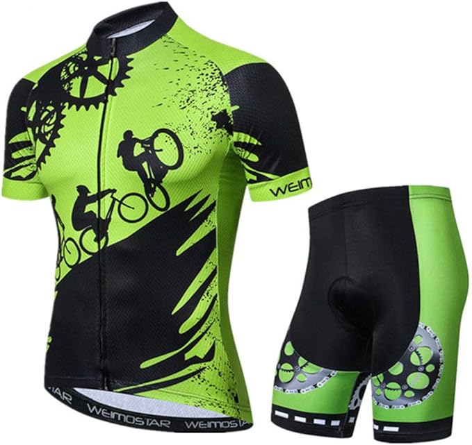 Sportswear Cycling Jerseys Short Sleeve Bike Clothing Bike top Men MTB Jersey Breathable Summer Black