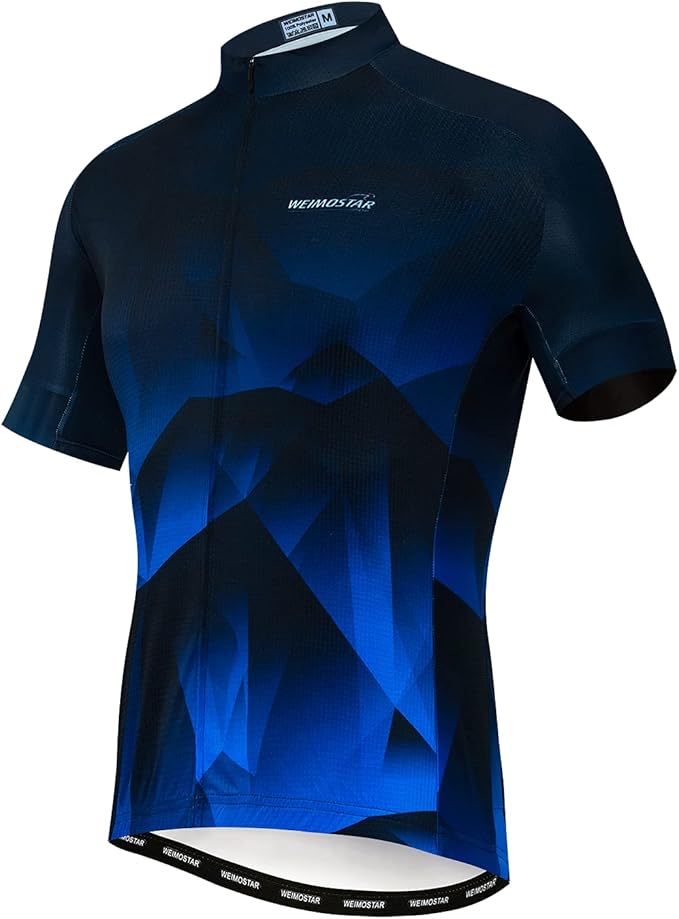Hotlion Summer Cycling Jersey Men Mountain Bike Jersey Quick Dry Bicycle Shirt Short Sleeve Cycling Clothing