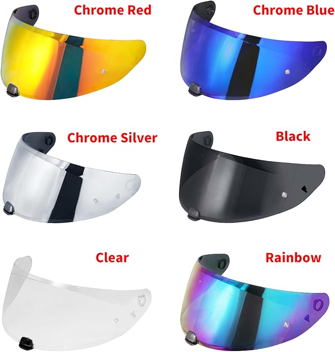 HJ-31 Shield Replacement, HJ-31 Visor Face Shield Compatible With I10/I70 Motorcycle Helmet Visor Accessories (Clear)