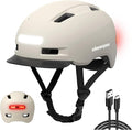 Bike Helmet, Shinmax Adult Cycling Helmet with USB Rechargeable LED Front and Back Light Bicycle Helmets for Men Women