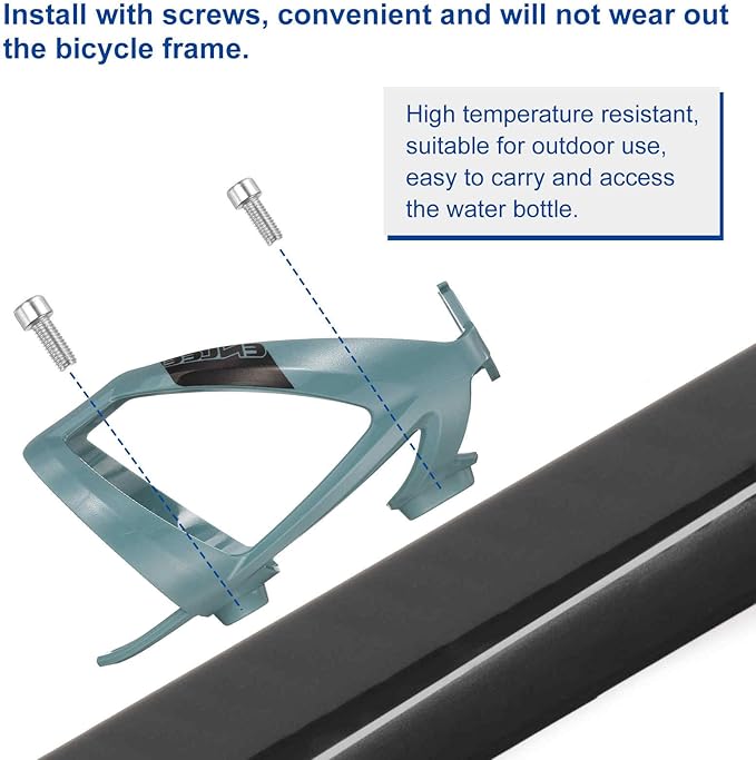 HARFINGTON Bicycle Water Bottle Holder Bike Bottle Cages Cycling Cup Holder for MTB Road Gravel