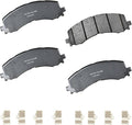 Bendix Premium SBC2382 Ceramic Front Brake Pads for Ford Bronco 2023-2022, Expedition 2024-2022, F-150 2023-2021, F-150 Lightning 2024-2022, Lincoln Navigator 2024-2022
