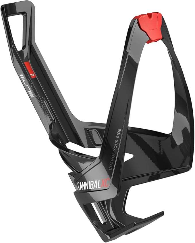 Elite Cannibal XC Bio-Based Bottle Cage, Lightweight and Secure for All Terrains