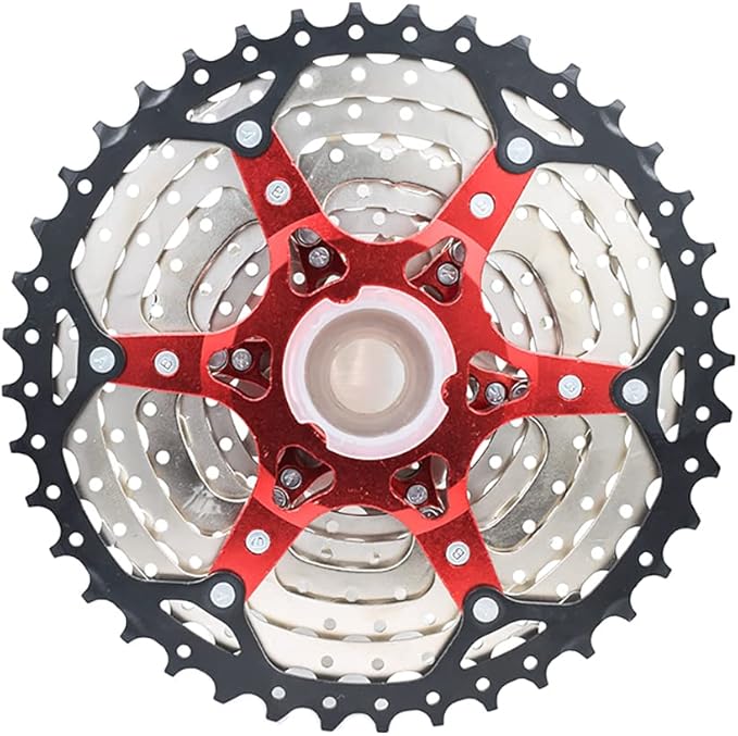 VG SPORTS 8/9/10/11/12 Speed Ultra-Light Bike Cassette for Mountain Bike 11-40T/11-42T/11-46T/11-50T/11-52T MTB Cassette Lightweight Aluminum Bracket Cassette