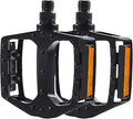 Aluminum Bike Pedals for Audlt 9/16 Thread Road Mountain Bicycle with Reflectors