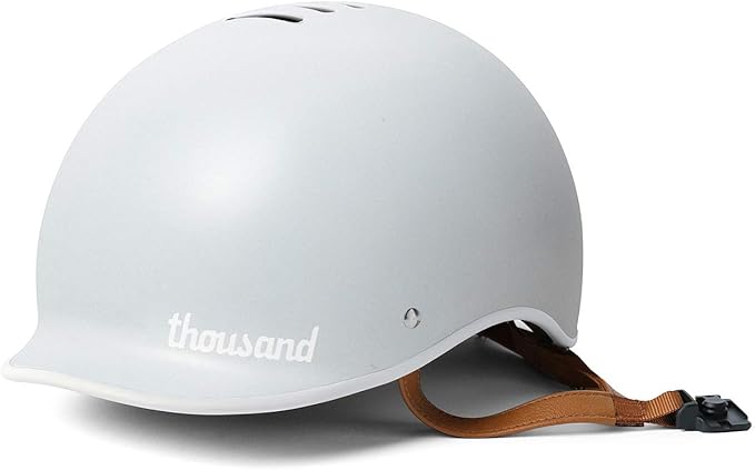 Thousand Heritage 1.0 Adult Bike Helmet; The Original Low Profile Retro Commuter Cycling Helmet Safety Certified for Bicycle Skateboard Skating Roller Skates; for Men & Women
