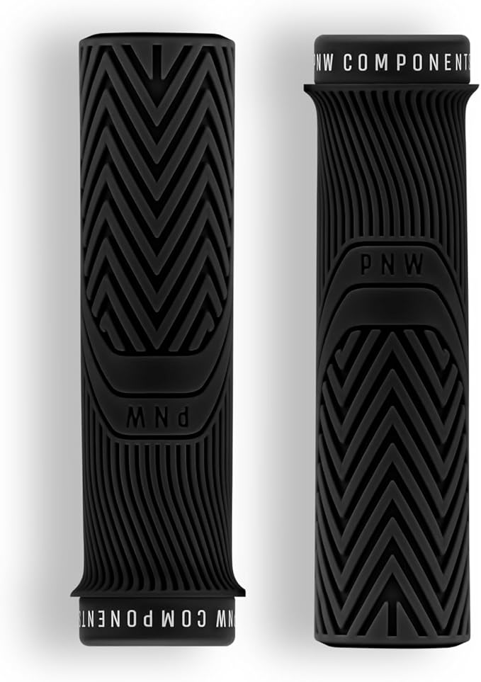 PNW Components Loam MTB Bike Grips – Lock-On Mountain Bike Handlebar Grips – 25A Tacky Rubber – Ergonomic Trail & Enduro Grip – 30mm or 34mm – Multiple Colors