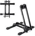 ROCKBROS Foldable Bike Stand Floor Bike Parking Stand Bicycle Rack for 20"-29" Mountain Road Indoor Outdoor Garage Storage