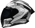 Full-face Helmet Biker Helmet ABS with EPS Cushion Liner Removable Washable 8 Air Vent Free Switch Long and Short Lens Replacement for Adult Unisex
