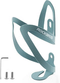 ROCKBROS Bike Water Bottle Cage, Durable Aluminum Alloy Bike Cup Holder, Lightweight Water Bottle Holder, Universial Bike Bottle Cage for Road Mountain Bikes