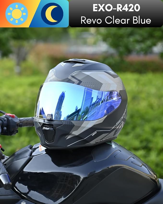 Replacement Motorcycle Helmet Visor Shield for R420 Visor Wearproof Windproof Sun Protection Helmet Accessories