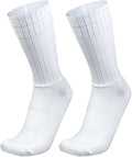 Aero Socks Cycling Aero Socks For Men Anti-Slip Silicone Aero White Line Cycling Sports Running Socks 6-11