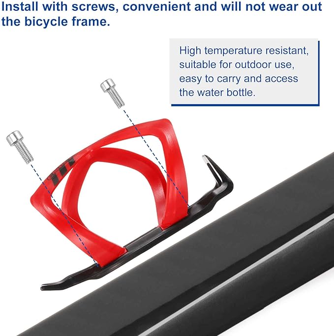 HARFINGTON Bicycle Water Bottle Holder Adjustment Right Load Bike Bottle Cages Cycling Cup Holder for MTB Road Gravel