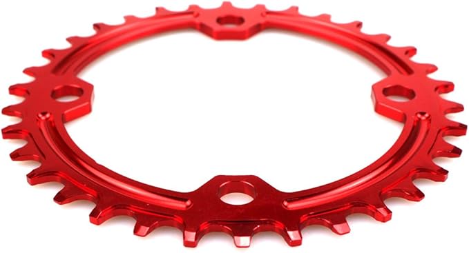 CYSKY 104 BCD Chainring 30T to 52T Narrow Wide Chainring with Sprocket Bolts for 1x Set-up Road Bike Mountain Bike BMX MTB Gravel Ebike