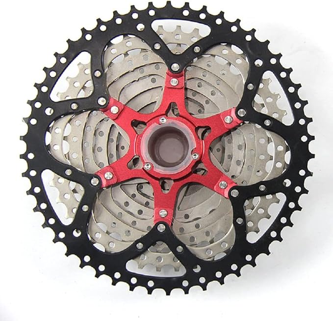 BOLANY Bike 8/9/10 Speed Cassette 11-25T/32T/36T/40T/42T/46T/50T Fit for MTB Bike, Road Bicycle, Lightweight Cassette, Compatible with Shimano SRAM Sunrace